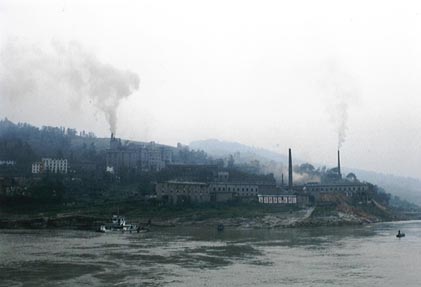 Factory along Chang Jiiang